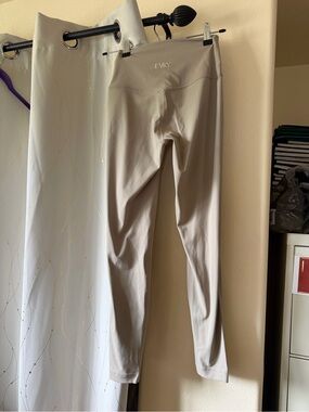 EVRY Khaki High-Waist Leggings